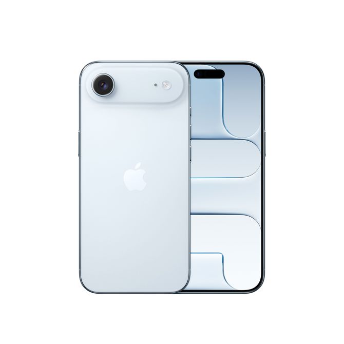 Pametni telefon Apple iPhone Air 1TB Sky Blue6.5, A19 Pro, 12 GB, 6 jedrno, iOS; 48 MP glavna, 18 MP zadnja, brezižično polnjenje,