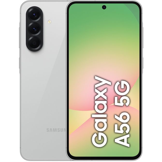 Pametni telefon Samsung Galaxy A56 5G 128GB (svetlo siva, Android 15, 8 GB)