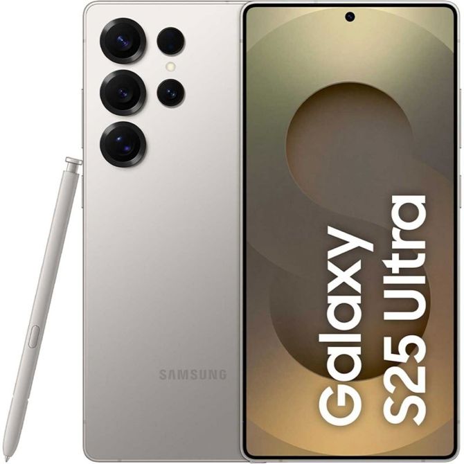 Pametni telefon Samsung Galaxy S25 Ultra 512GB (siv, Android 15, 5G, 12 GB)