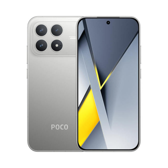 Pametni telefon POCO F8 PRO 12/512GB, srebrn