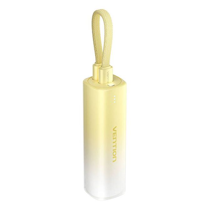 Powerbank 5000mAh Vention FHWY0 20W + USB-C na lightning kabel (rumen)