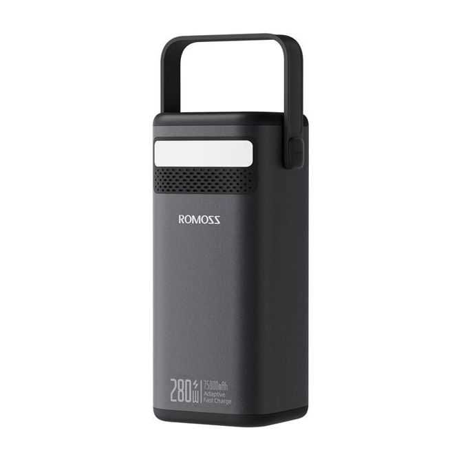 Powerbank Romoss PMT75-DC 75000mAh 280W (črna)