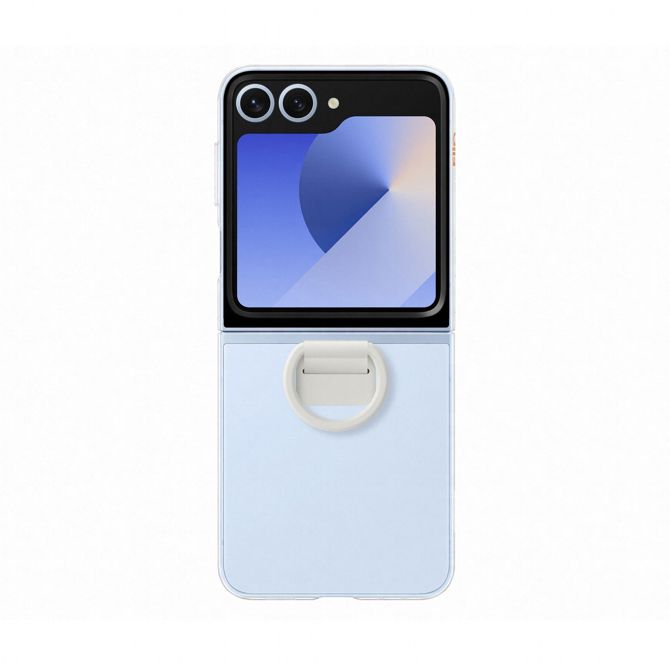 Samsung prozoren ovitek z obročkom za Galaxy Z Flip6. Transparentna
