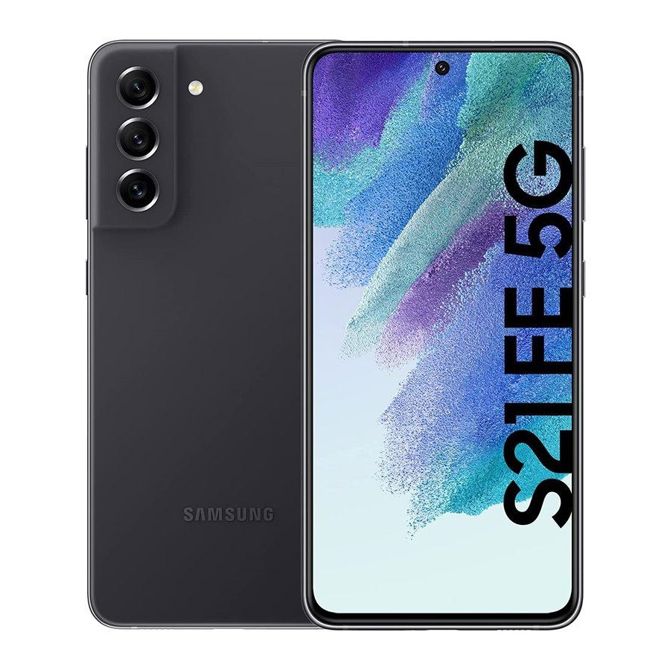 Pametni telefon Samsung Galaxy S21 FE G990, 5G, Dual SIM, 6 GB RAM, 128 GB, sive barve