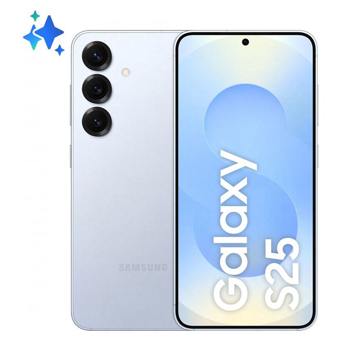 Pametni telefon Galaxy S25 5G 15,64 cm 6,2 palca, 12 GB, 128 GB, ledeno modra