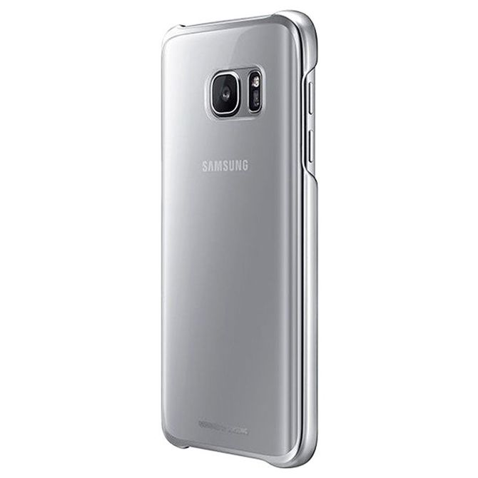SAMSUNG trdi ovoj prozoren za GALAXY S7 (G930) srebrne barve (EF-QG930CSEGWW)