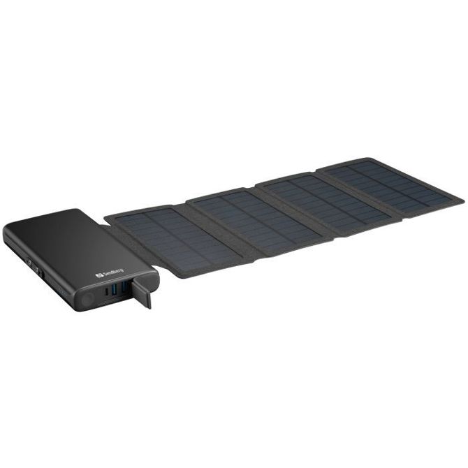 Sandberg Solar 4-Panel Powerbank 25000 mAh solarna prenosna baterija