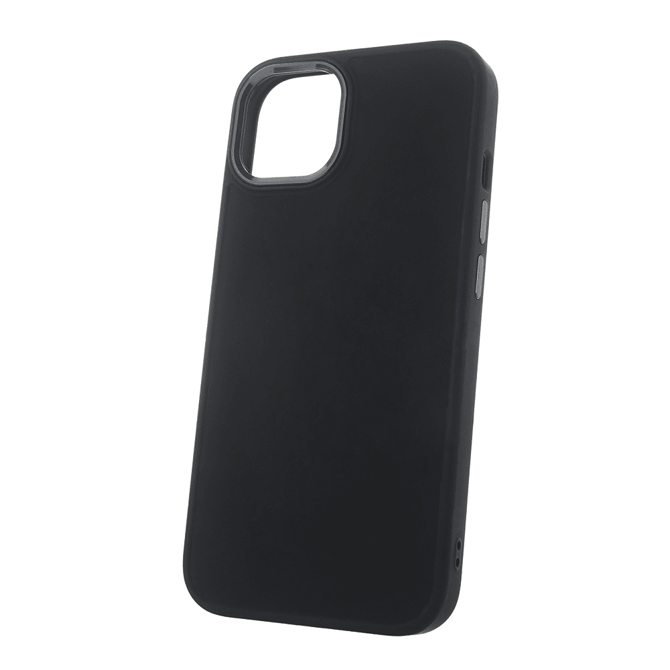Satin silikonski ovitek za Samsung Galaxy S23 5G - črn