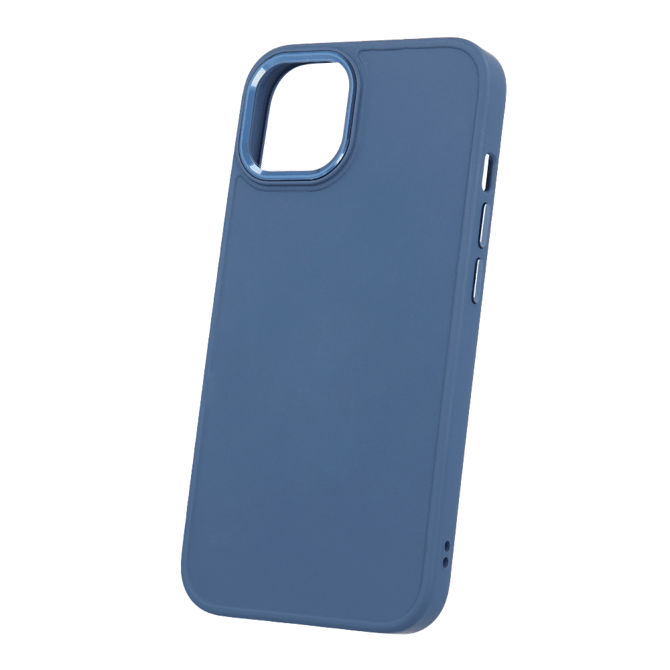 Satin silikonski ovitek za Samsung Galaxy S23 Ultra 5G - moder