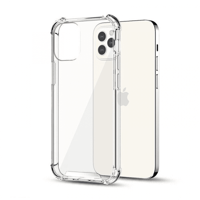 Silikonski ovitek ANTISHOCK za iPhone 14 Pro Max - prozoren