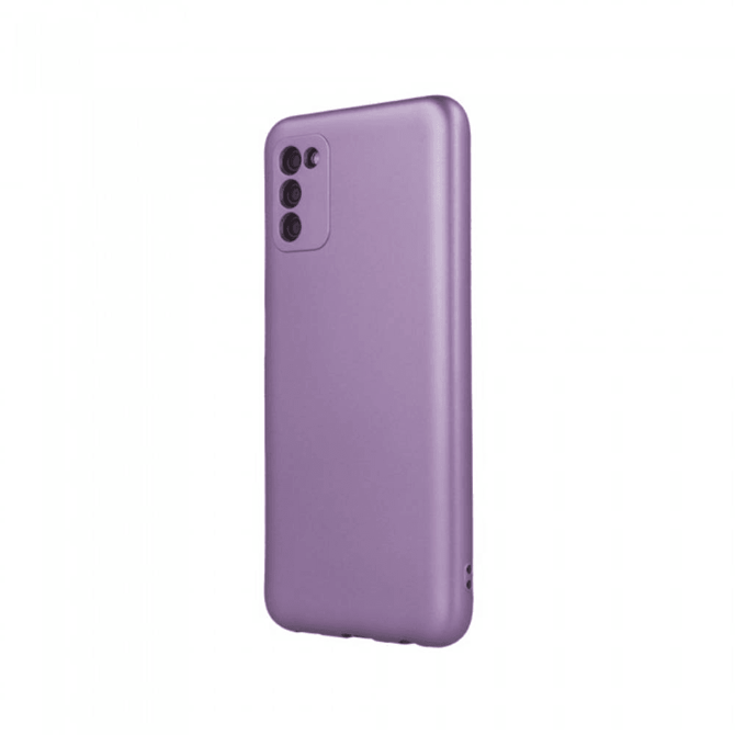 Silikonski ovitek Metalik za Samsung Galaxy A13 LTE A135 - vijola