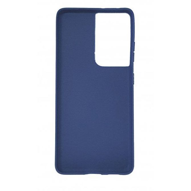 Silikonski ovitek za Samsung Galaxy S21 Ultra G998  - mat moder