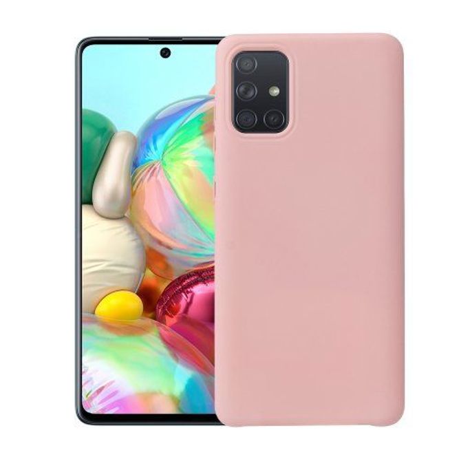 Silikonski ovitek za Samsung Galaxy S21 Ultra G998 - mat roza