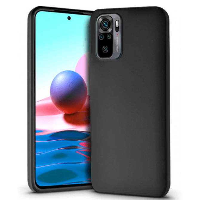 Silikonski ovitek za Xiaomi Redmi 10 - mat črn