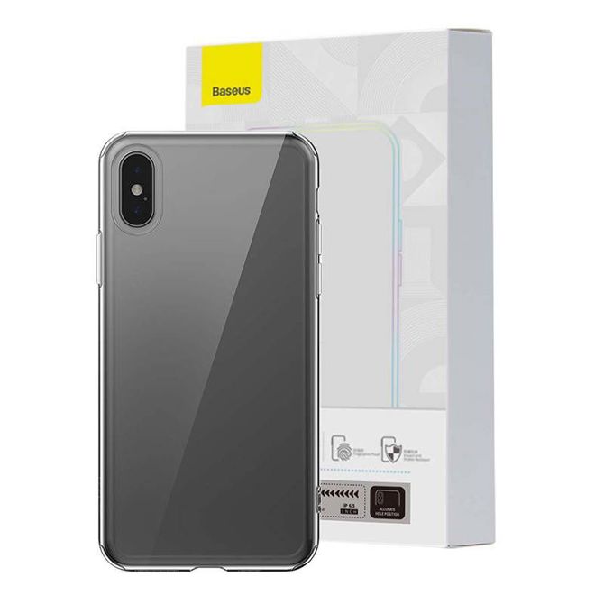 Prozoren ovitek Baseus Simple za iPhone XS MAX