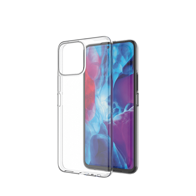 Ultra tanek silikonski ovitek za Honor X8 - prozoren