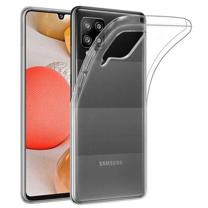 Ultra tanek silikonski ovitek za Samsung Galaxy A42 5G A426 - prozoren
