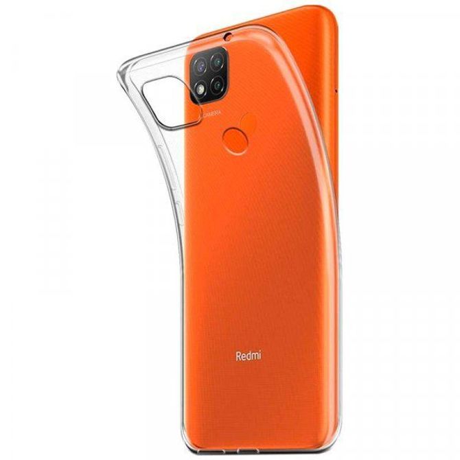 Ultra tanek silikonski ovitek za Xiaomi Redmi 9C - prozoren