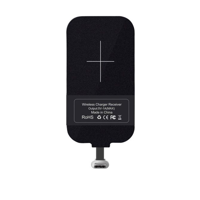 Univerzalen brezžični QI sprejemnik Nillkin za naprave z USB-C priključkom - kratek