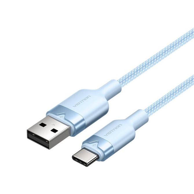 Kabel USB 2.0 A na USB-C 3A Vention CTNLF 1M (moder)