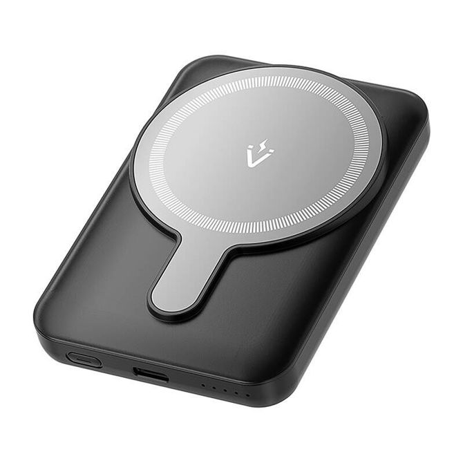Vention FHSB0 5000mAh 20W magnetni napajalnik + kabel USB-A na USB-C (črn)