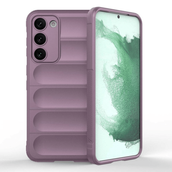 Wave silikonski ovitek za Samsung Galaxy S23 5G - vijola