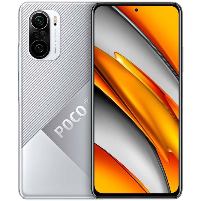 Pametni telefon Xiaomi Poco F3 5G Dual Sim, 6 GB, 128 GB, silver