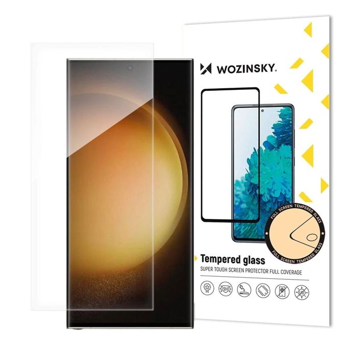 Zaščitno steklo iz kaljenega stekla 9H za Samsung Galaxy S24 Ultra clear
