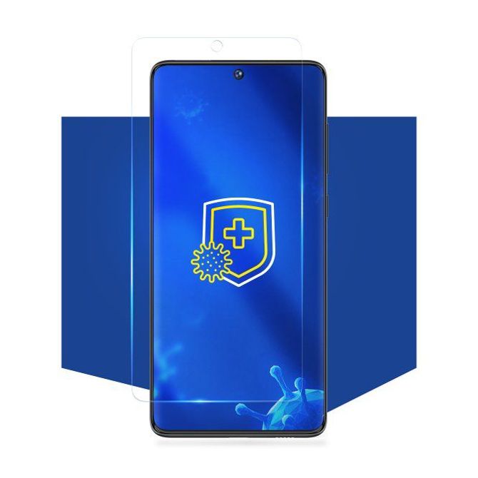 3MK Silver Protection antibakterijska zaščitna folija za Samsung Galaxy A22 A226 5G Full screen 4