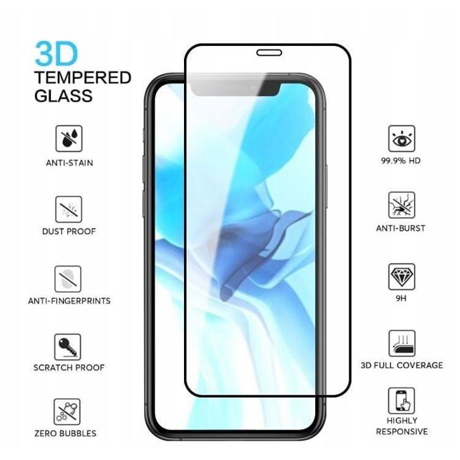 9D zaščitno steklo iz kaljenega stekla 9H za Samsung Galaxy A14 5G 2