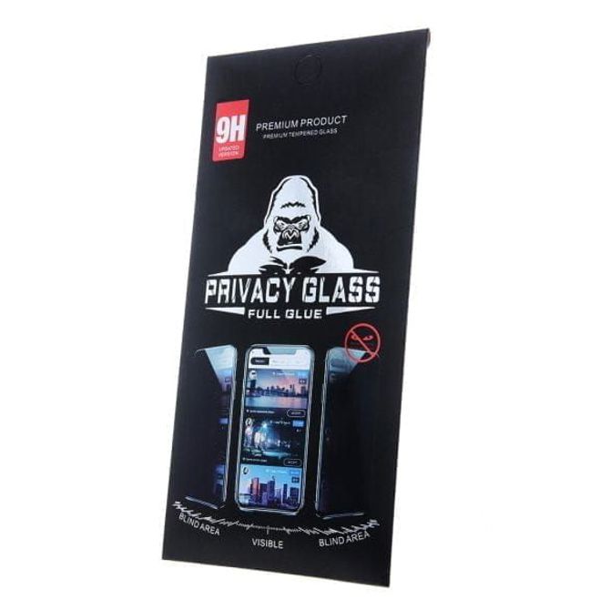 Anti-Spy 5D zaščitno kaljeno steklo 9H Privacy za Samsung Galaxy S24 6