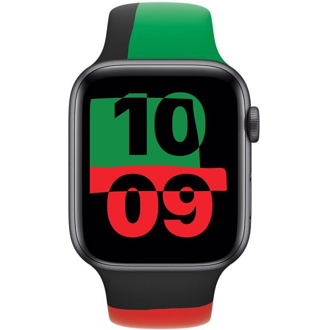 Športni pas APPLE 44 mm črn Unity - S/M 3