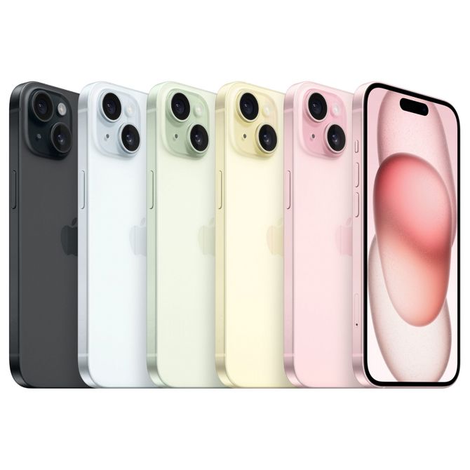Pametni telefon Apple iPhone 15 128 GB, rumena 5