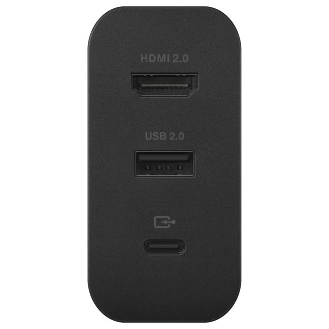 Hišni polnilec za telefone Asus 65 W, USB-C/USB 2.0, hitro polnjenje PD 3.0, univerzalna uporaba, priložen kabel 2