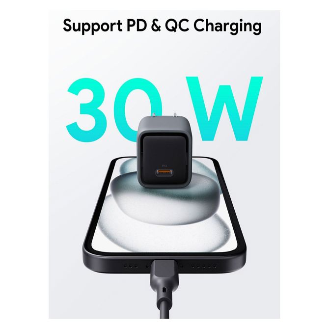 Aukey Ladeadapter Comet Mini 30W 1Port grau 2