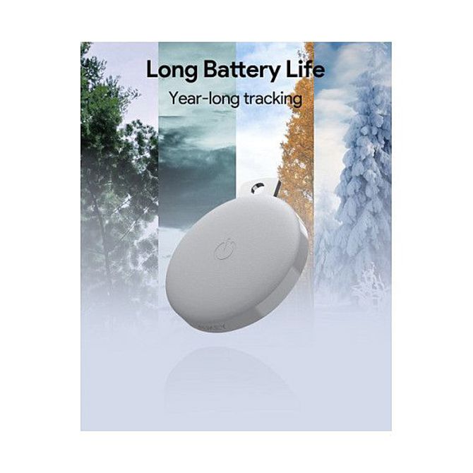 Pametni iskalnik Aukey Track Mate 1 BT, Find My, alarm 80 dB, zamenljiva baterija, temno siva 6