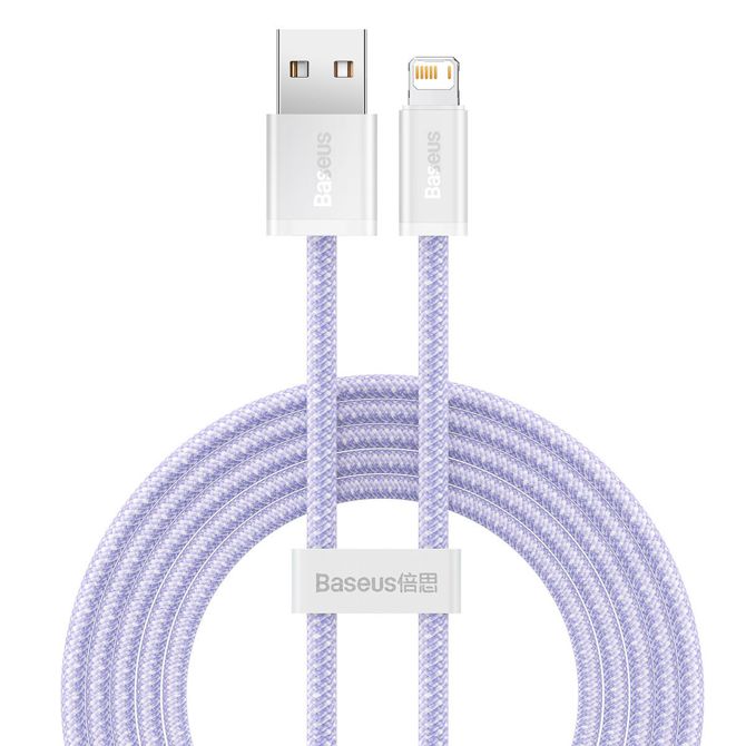 Baseus Dynamic kabel USB to Lightning, 2.4A, 2m (vijoličen) 2