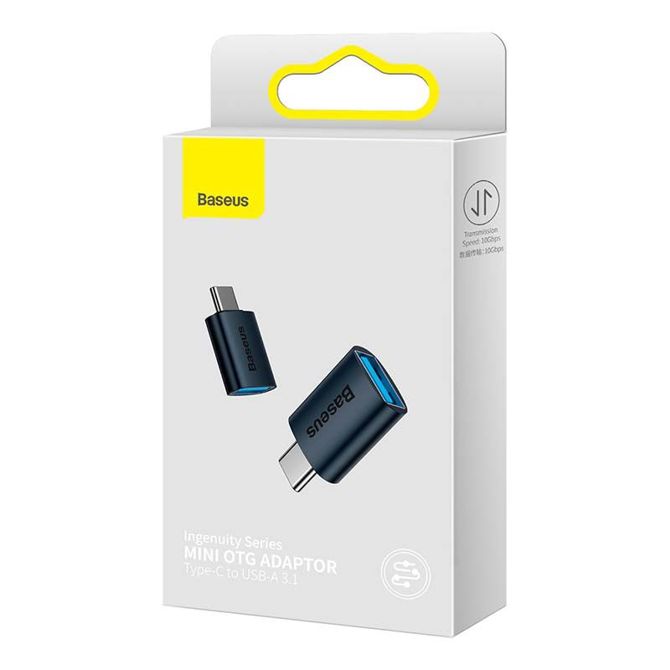Adapter Baseus Ingenuity USB-C v USB-A OTG (moder) 6