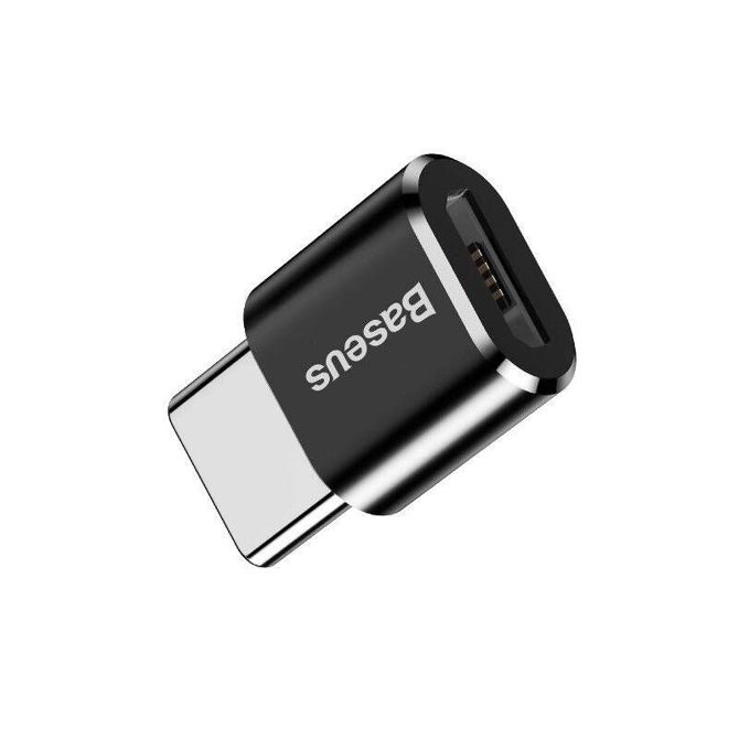 Adapter Baseus Micro USB na USB Type-C - črn 4