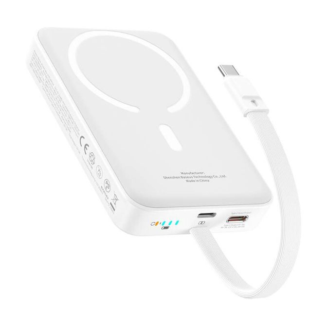 Powerbank  Baseus Mini 10000mAh 30W magnetni (bel) Bayern Edition 2
