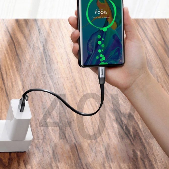 Baseus Nimble USB-C kabel - siv 5
