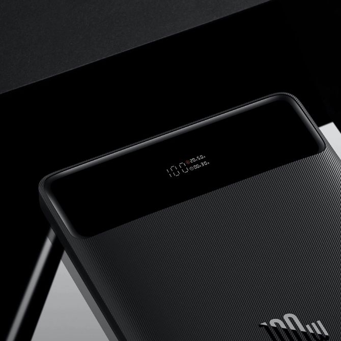 Baseus prenosna baterija 20.000mAh 100W PowerBank blade slim črna PPBL000201 5