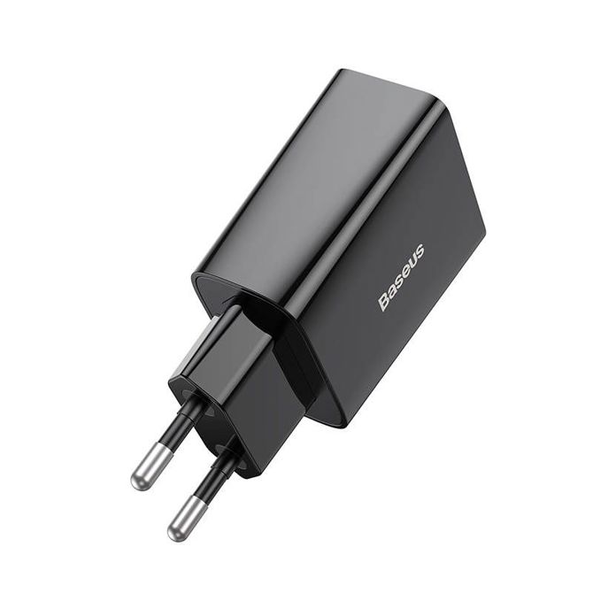Baseus Speed Mini Quick Charger, USB-C, PD, 3A, 20W (črn) 3