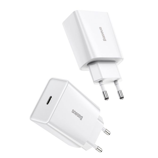 Baseus Speed Mini Quick Charger, USB-C, PD, 3A, 20W (bel) 4