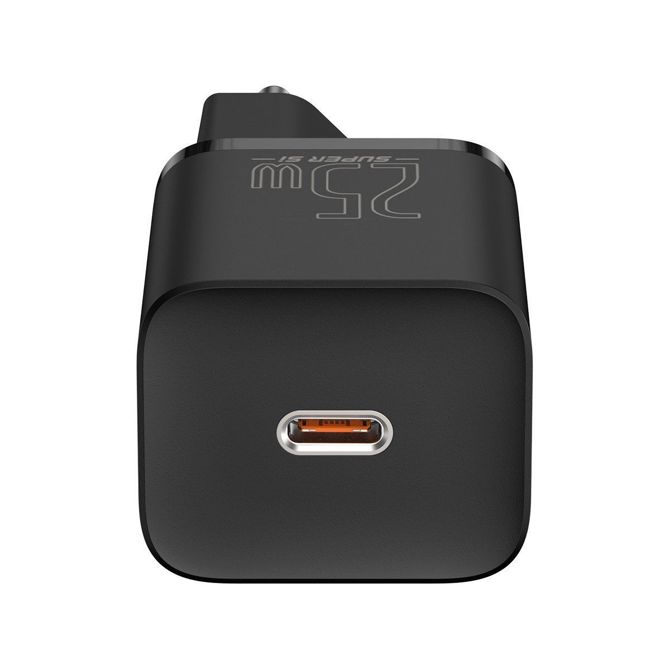 Baseus Super Si Quick Charger 1C 25W z USB-C kablom za USB-C 1m (črn) 5
