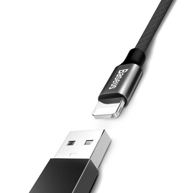 Baseus Yiven Lightning kabel 120cm 2A - črn 2