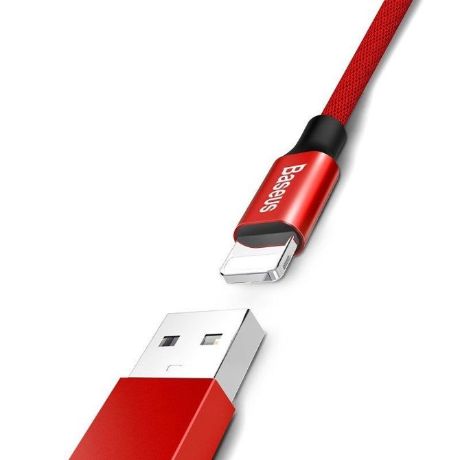 Baseus Yiven Lightning kabel 180 cm 2A (rdeč) 2
