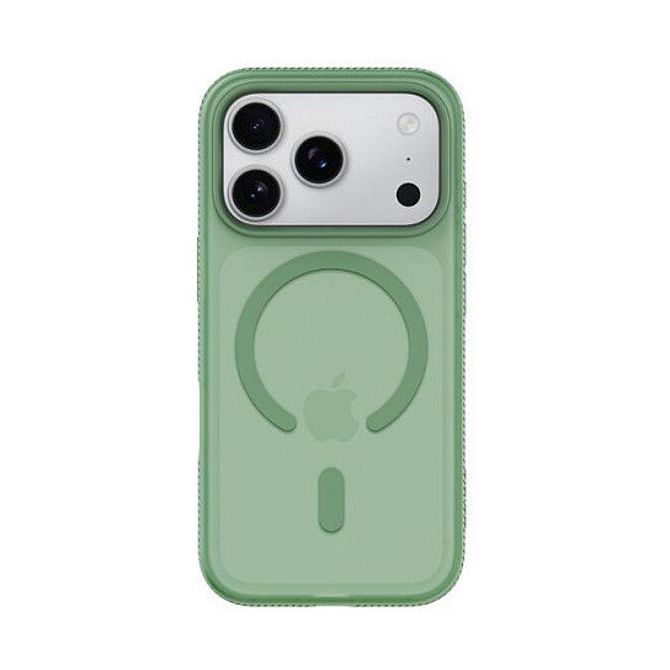 Ovitek za telefon Belkin Grip iPhone 17 Pro zelen, MagSafe, odporen na udarce, recikliran material, brezžično polnjenje 2