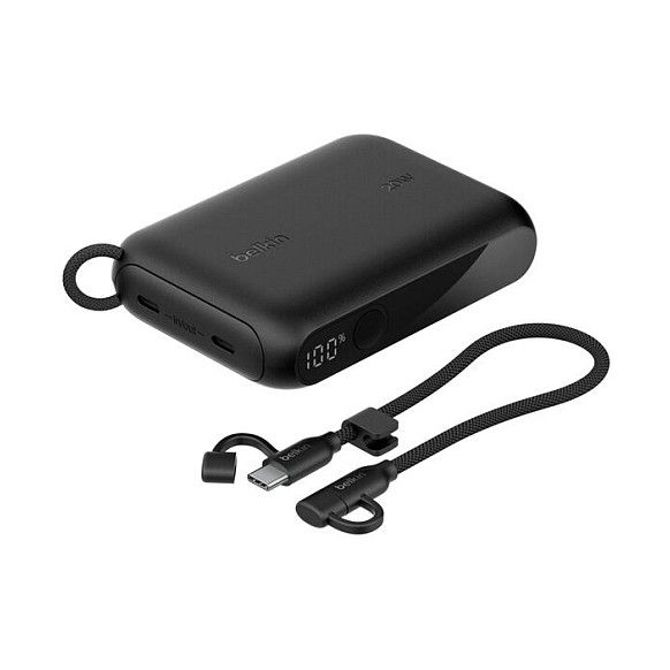 Belkin Powerbank 10.000mAh črni zaslon PD 20W USB-C BPB027hqBK 2