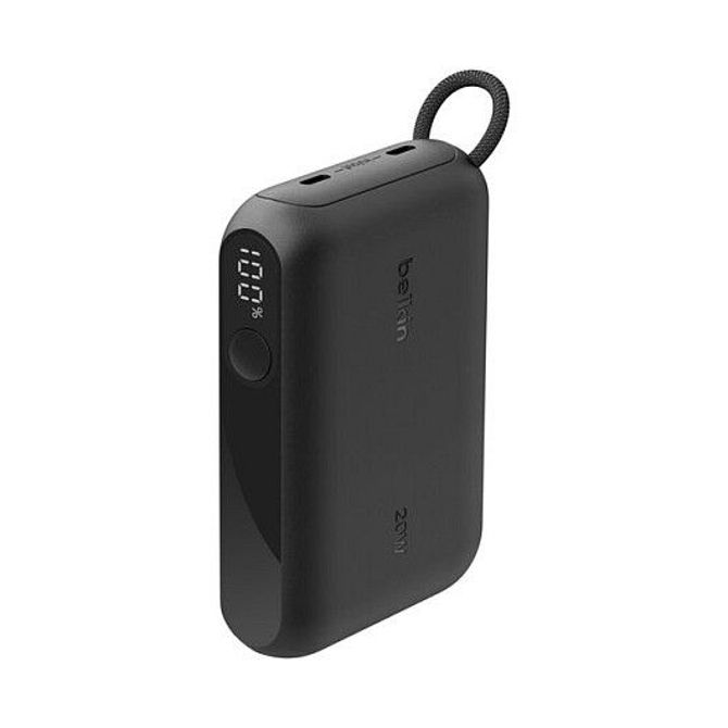 Belkin Powerbank 10.000mAh črni zaslon PD 20W USB-C BPB027hqBK 5